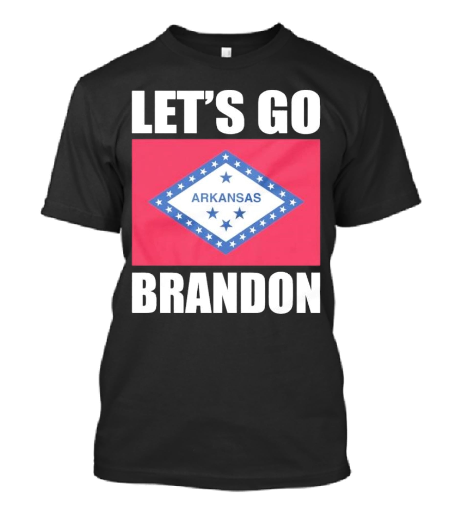 Let's Go Brandon Arkansas Flag T-Shirt