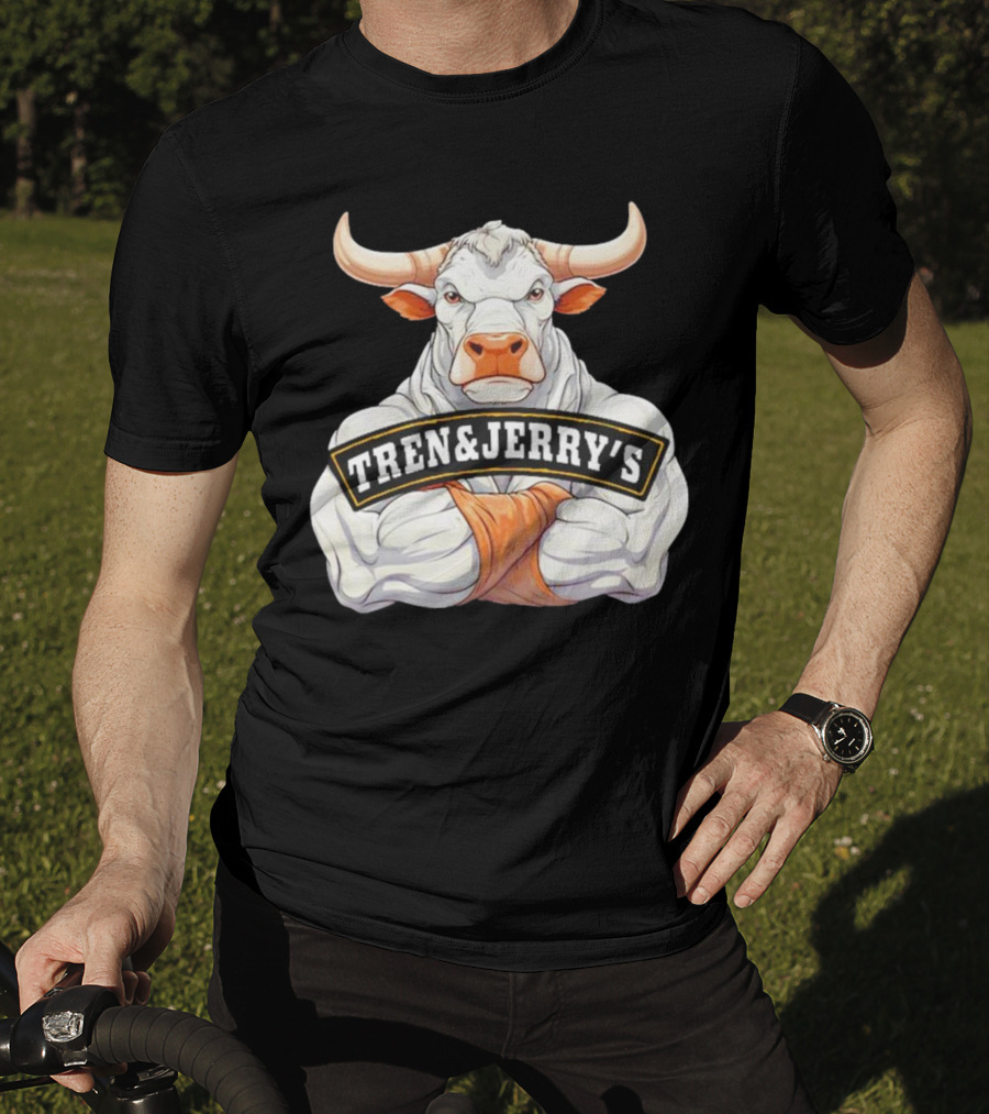 TREN And JERRY'S Bull T-Shirt