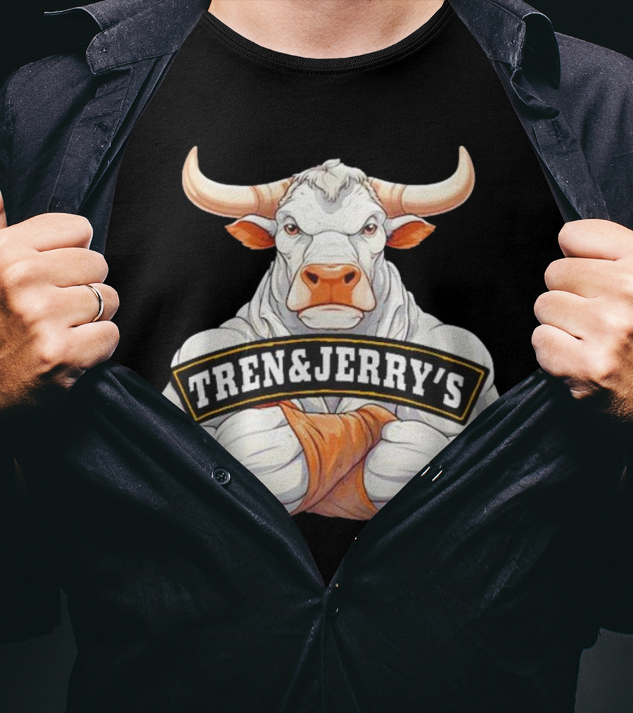 TREN And JERRY'S Bull T-Shirt