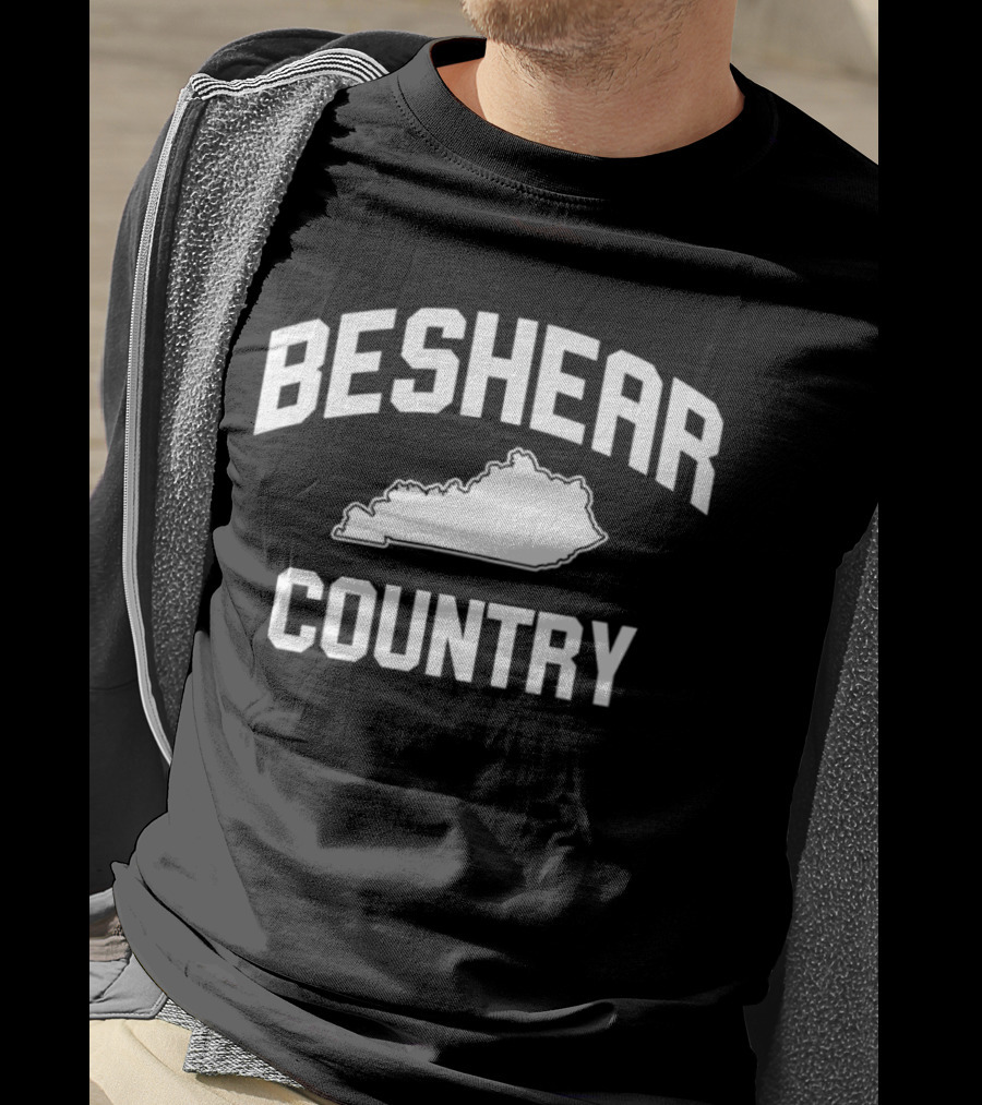 Beshear Country Kentucky State Outline T-Shirt