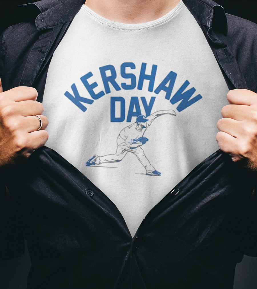 Kershaw Day Pitcher T-Shirt
