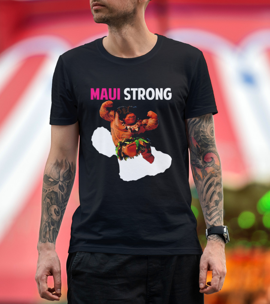 Maui Strong Hawaii Community Foundation Strength Significance T-Shirt