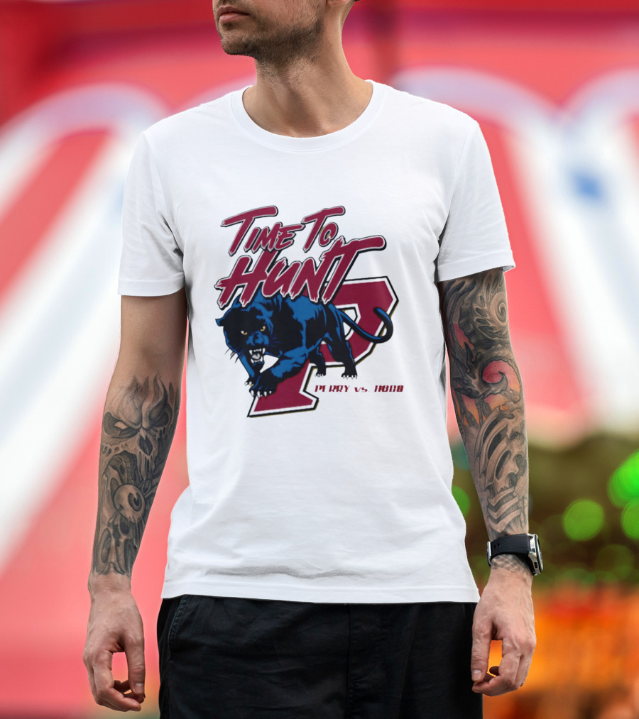 Time To Hunt Perry Vs. Hoco Panther Gold Out T-Shirt