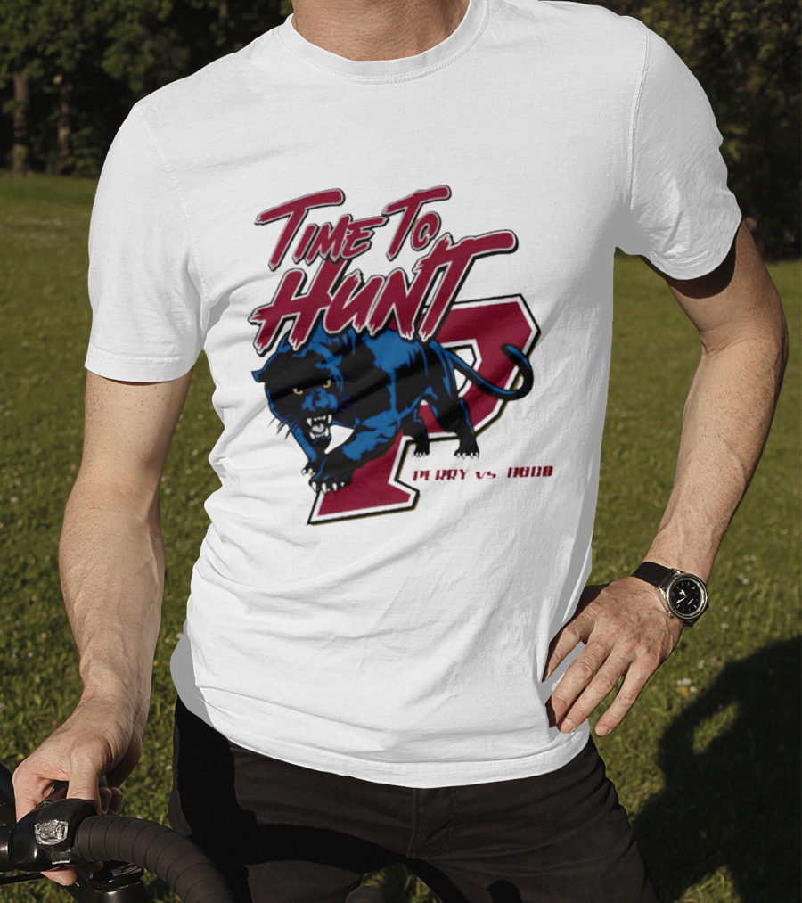 Time To Hunt Perry Vs. Hoco Panther Gold Out T-Shirt