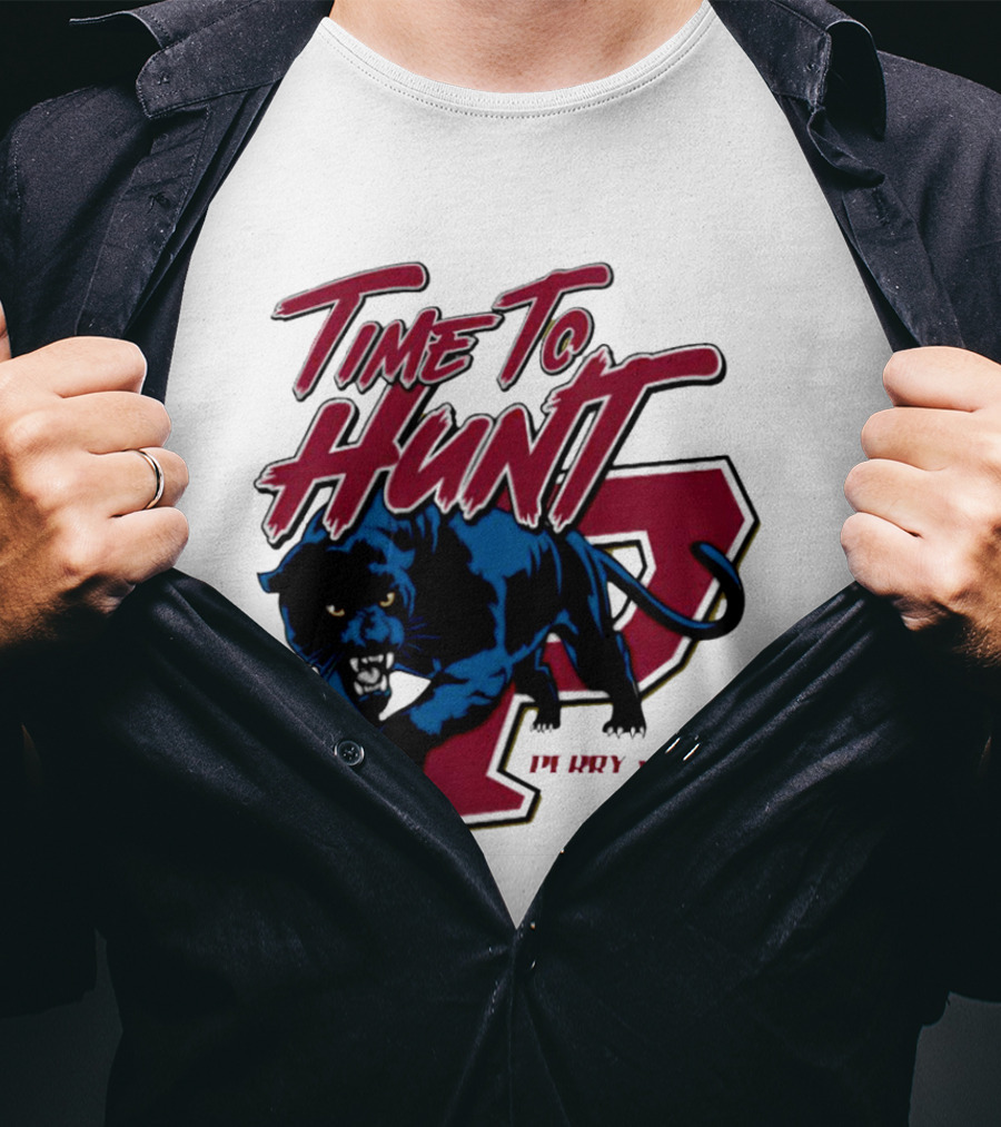 Time To Hunt Perry Vs. Hoco Panther Gold Out T-Shirt