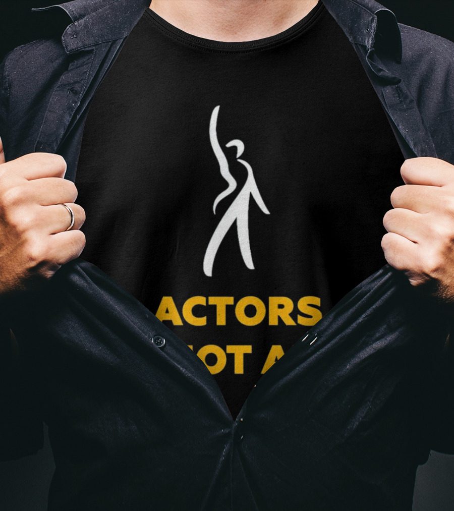 Actors Not AI Striking Pose T-Shirt