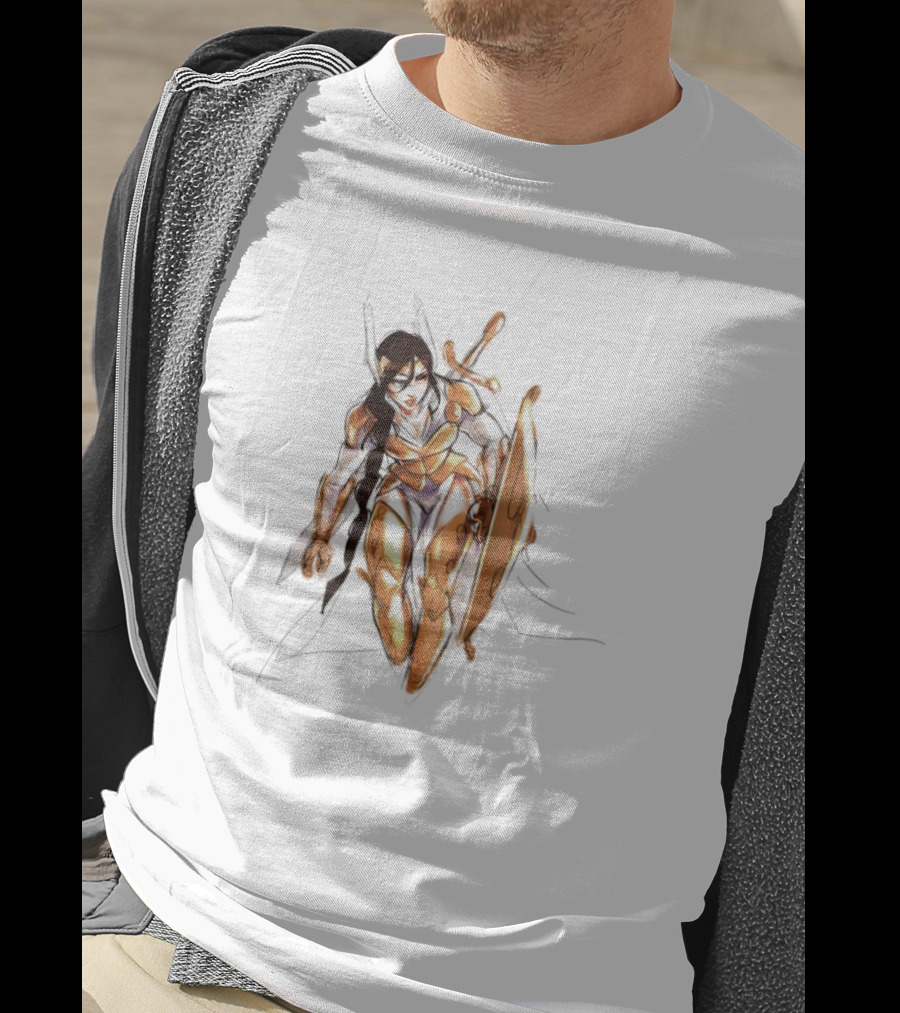 Valkyrie Cartoon Warrior Armor T-Shirt