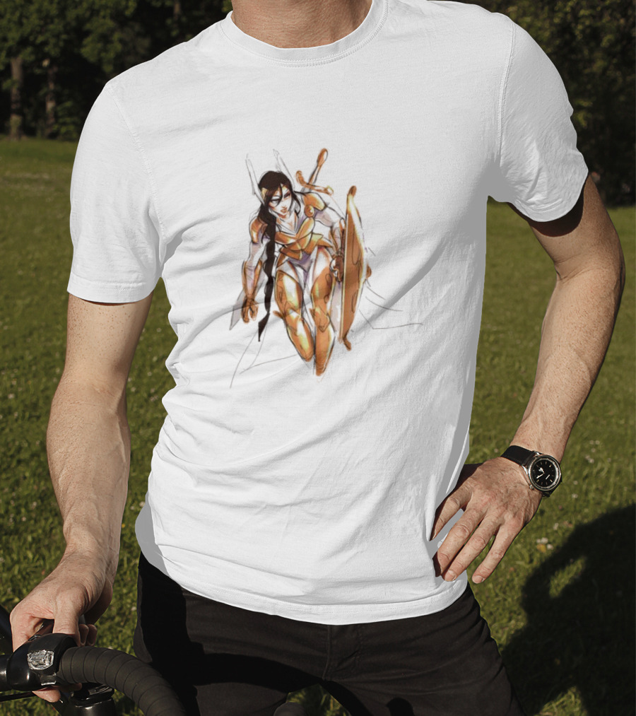Valkyrie Cartoon Warrior Armor T-Shirt