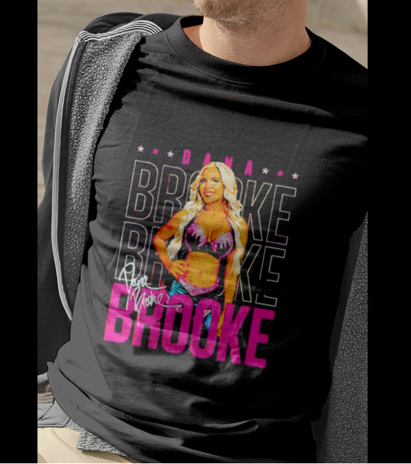Dana Brooke Signature Name Repeat T-Shirt