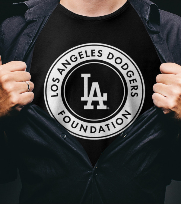 Los Angeles Dodgers Foundation LA Circle T-Shirt