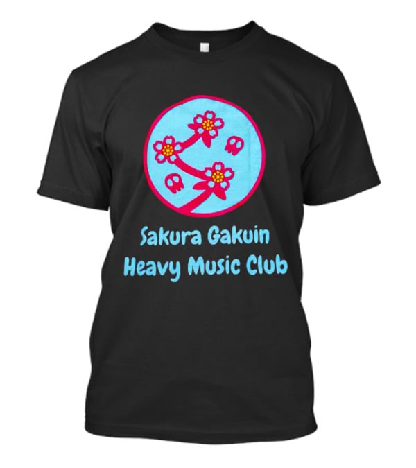 Sakura Gakuin Heavy Music Club Cherry Blossom Skulls T-Shirt