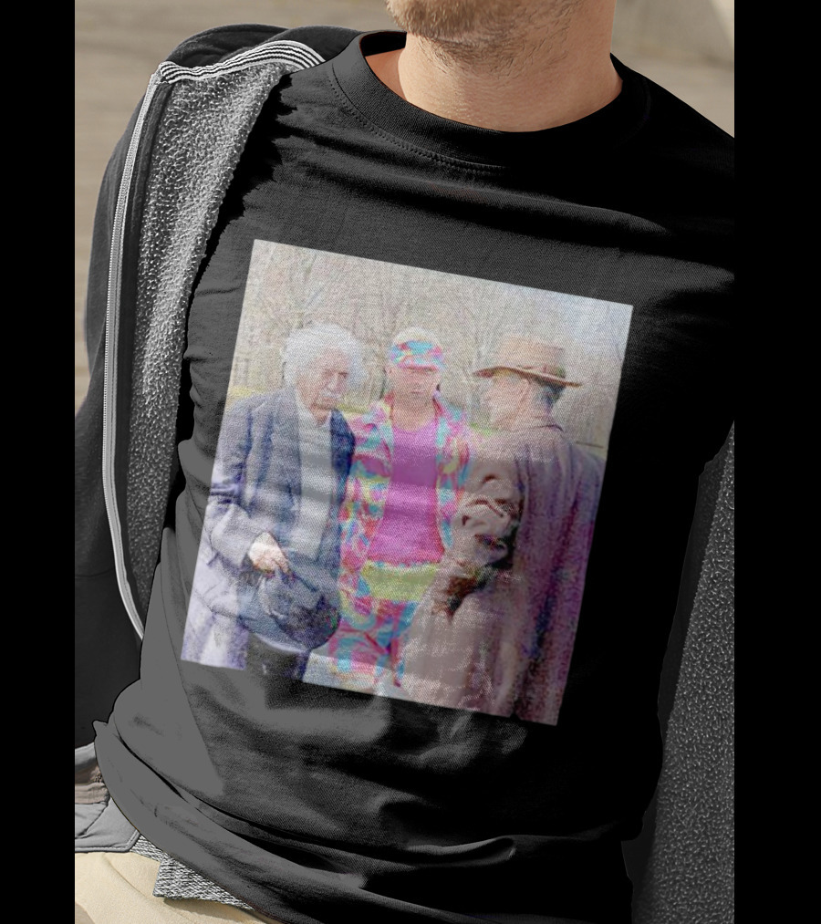 Albert Einstein Oppenheimer Ken Barbie Funny Barbenheimer Iconic Meeting T-Shirt