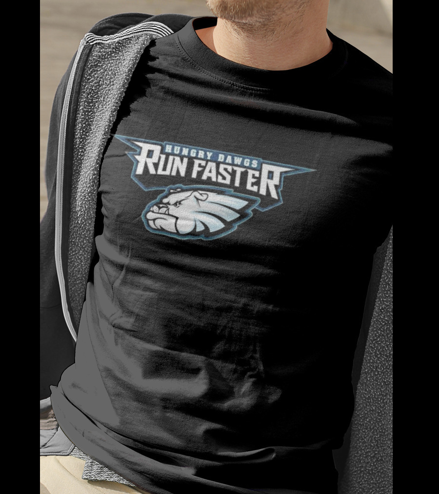 Philly Dawgs Hungry Dawgs Run Faster T-Shirt
