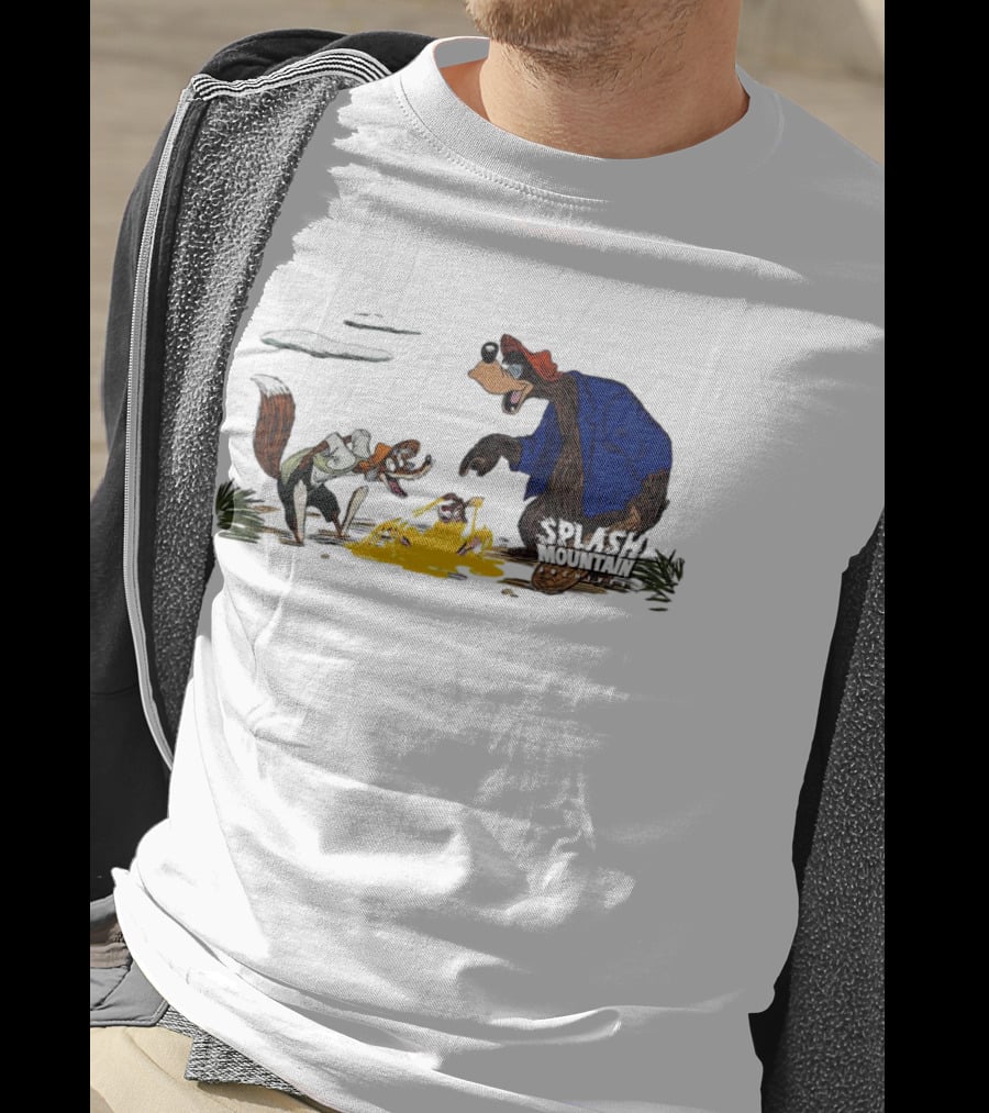 Splash Mountain Disneyland Brer Fox Brer Bear T-Shirt