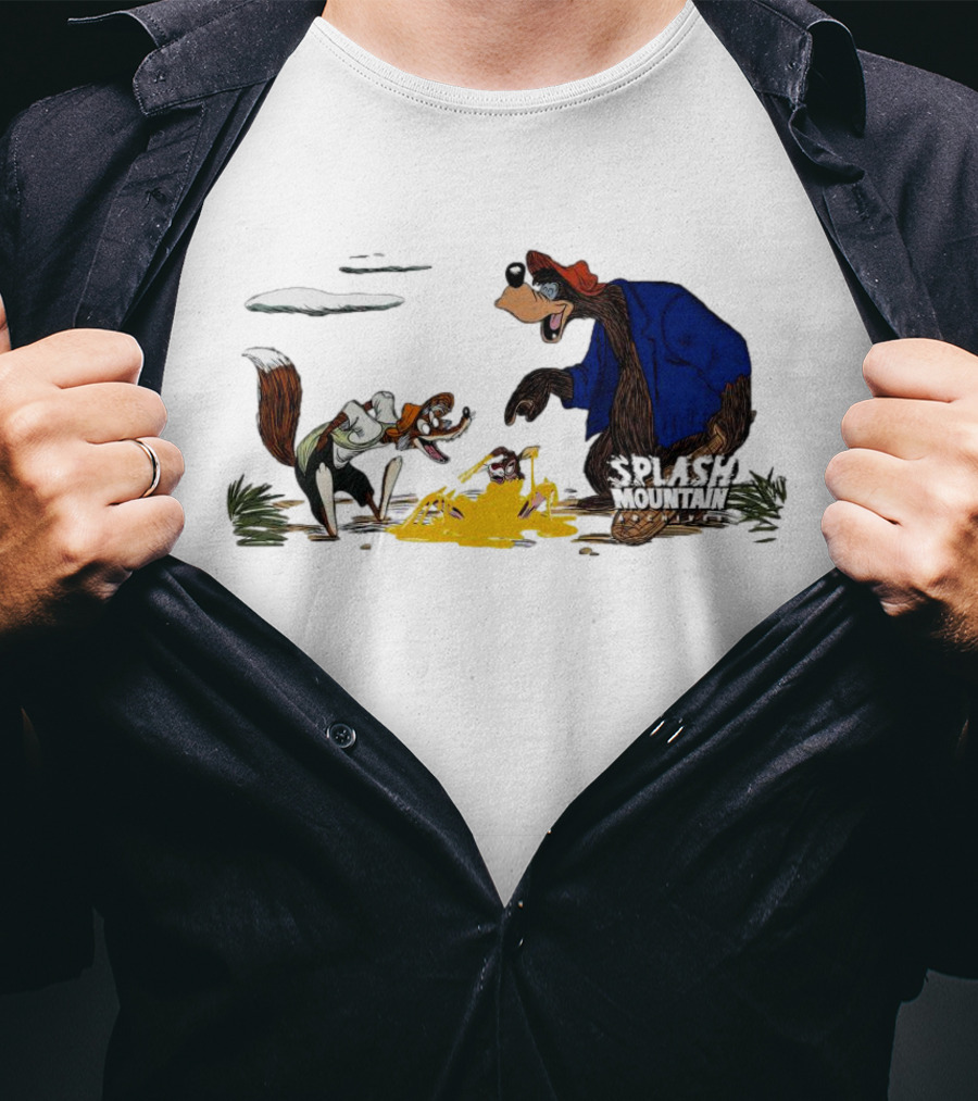 Splash Mountain Disneyland Brer Fox Brer Bear T-Shirt