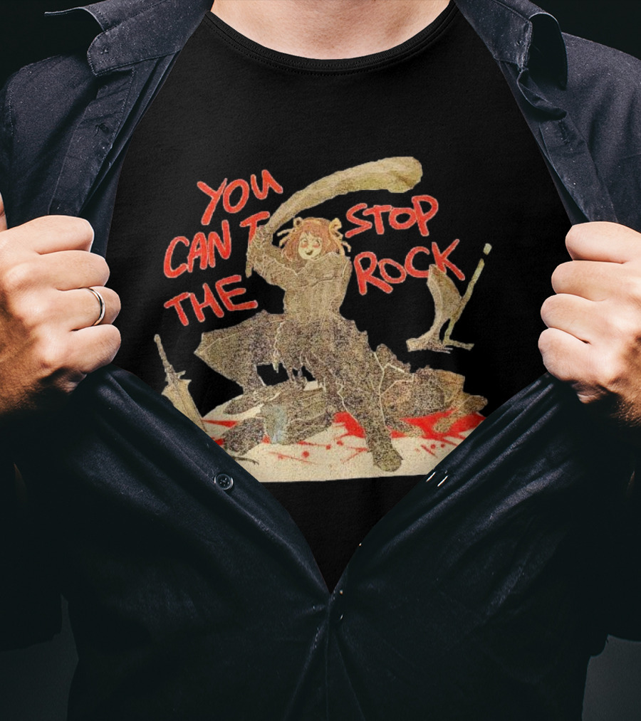You Can’t Stop The Rock Hunter With Sword And Weapons T-Shirt