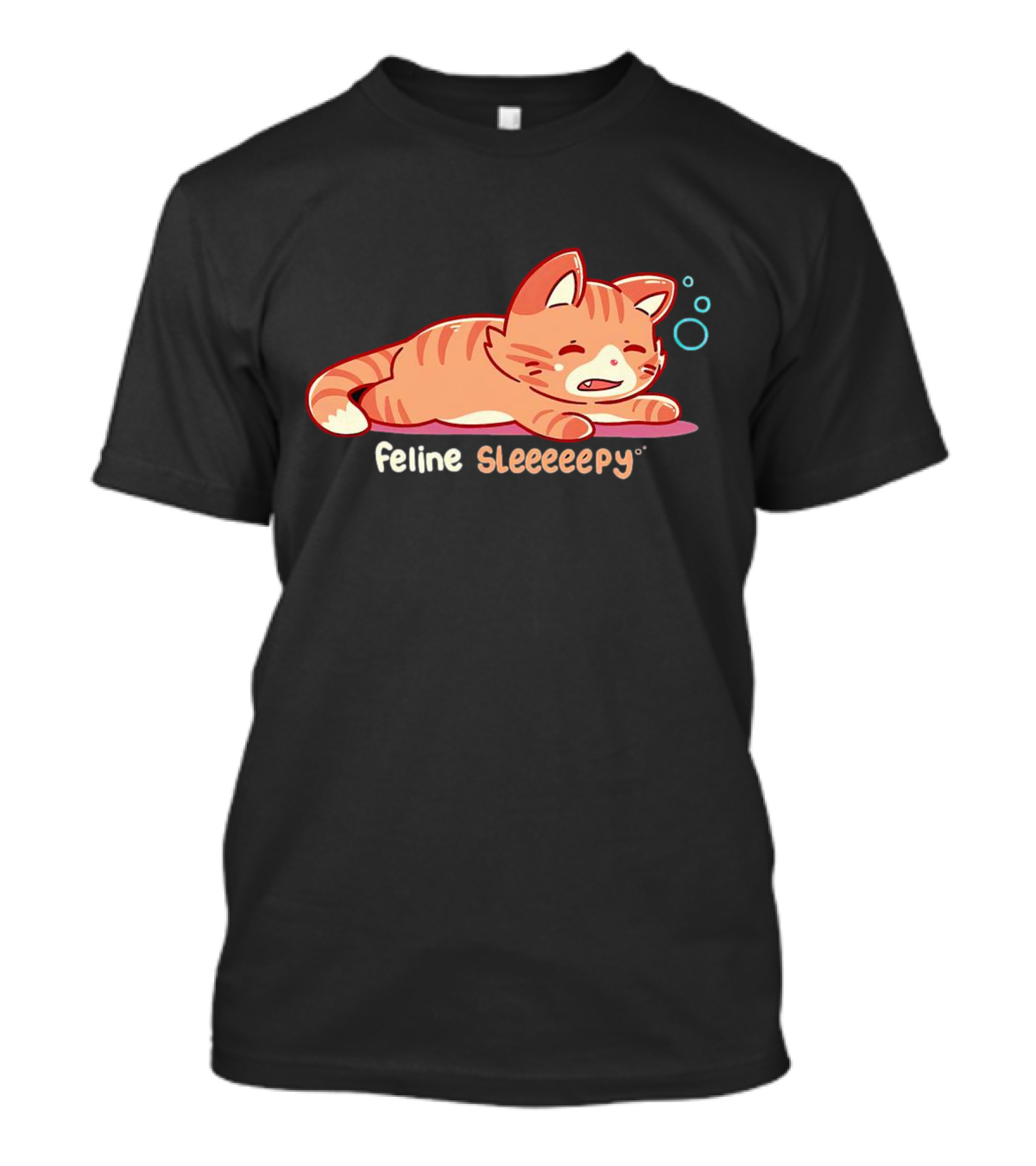 Feline Sleeeeepy Cat T-Shirt