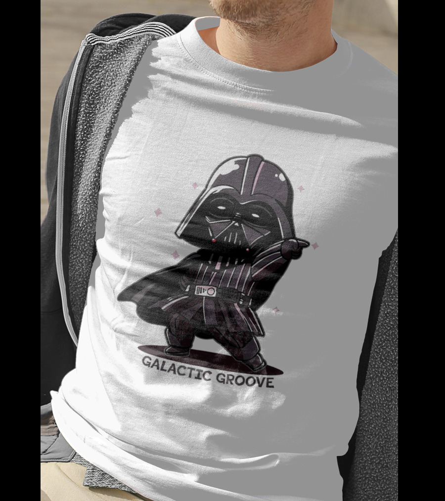 Galactic Groove Dancing Vader Disco Star Wars T-Shirt