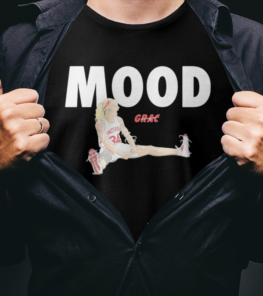 Grace Berger Mood Indiana Fever 34 T-Shirt