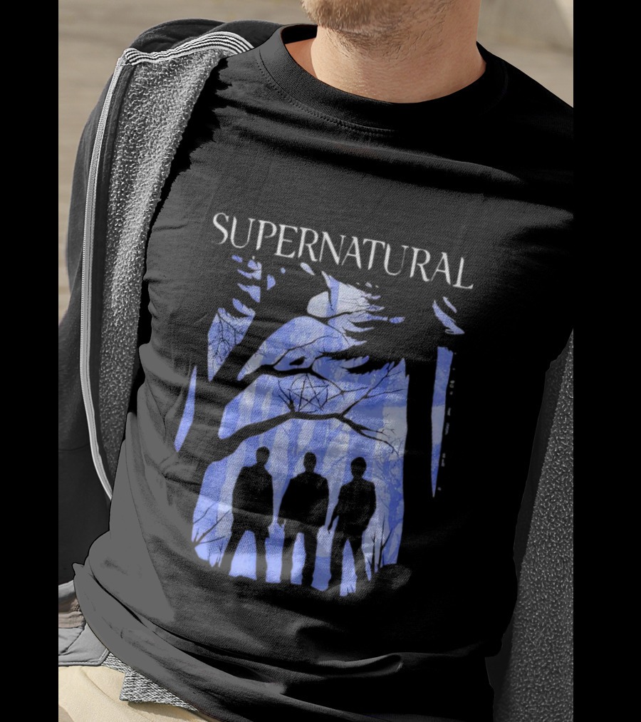 Supernatural Forest Silhouettes Trio T-Shirt