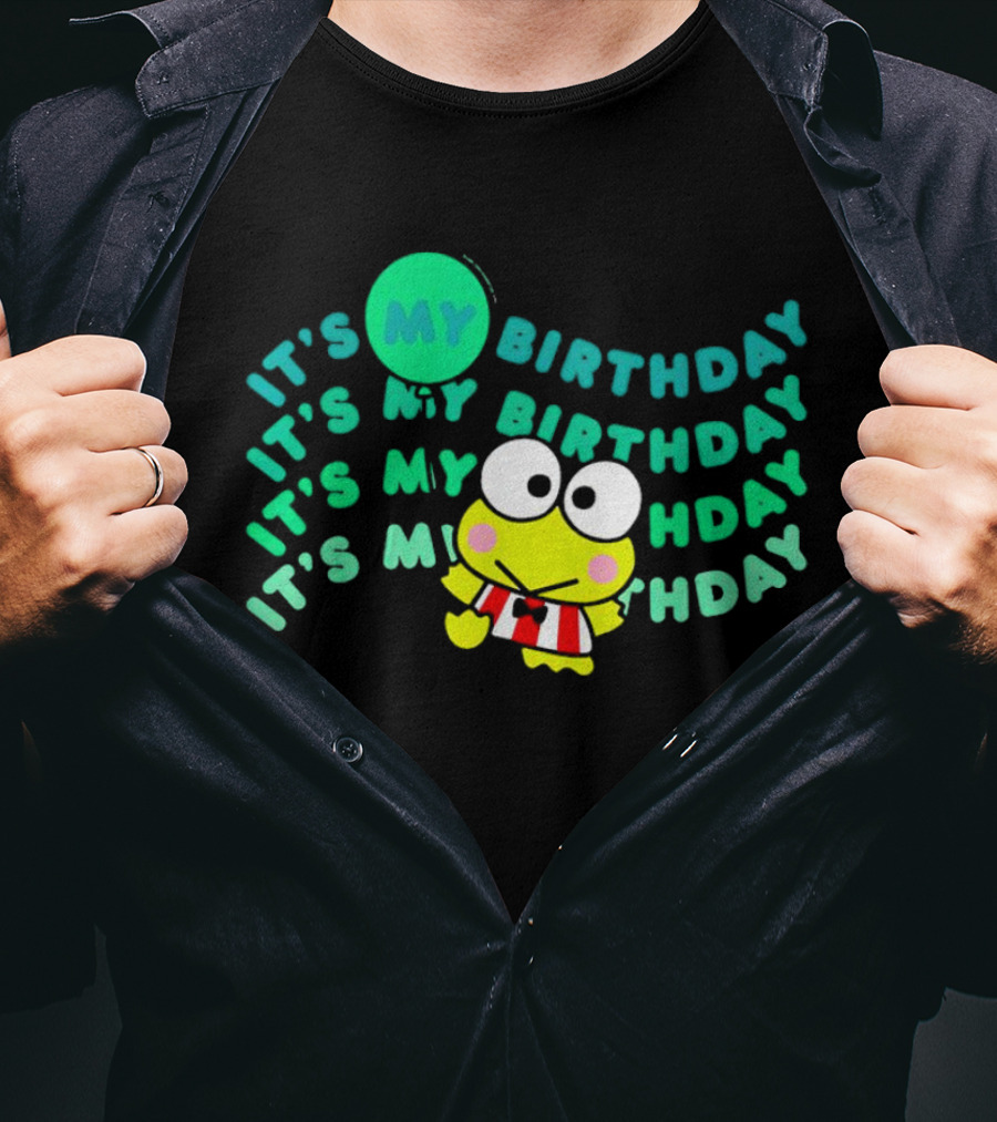 It's My Birthday It’s My Birthday It’s My Hday Keroppi T-Shirt