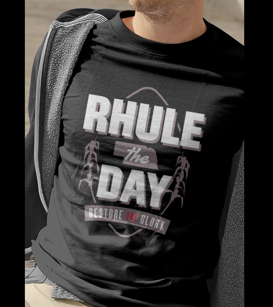 Rhule The Day Restore The Glory Nebraska Corn Husks T-Shirt