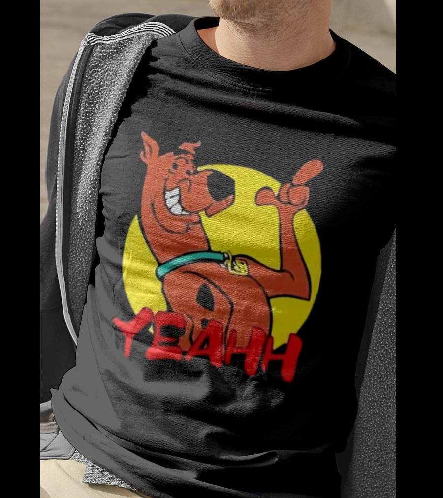 Scooby Cartoon Yeahh Classic Pose T-Shirt