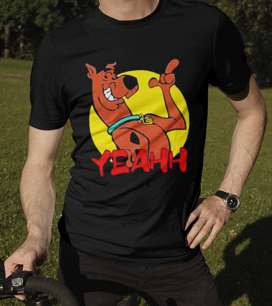 Scooby Cartoon Yeahh Classic Pose T-Shirt
