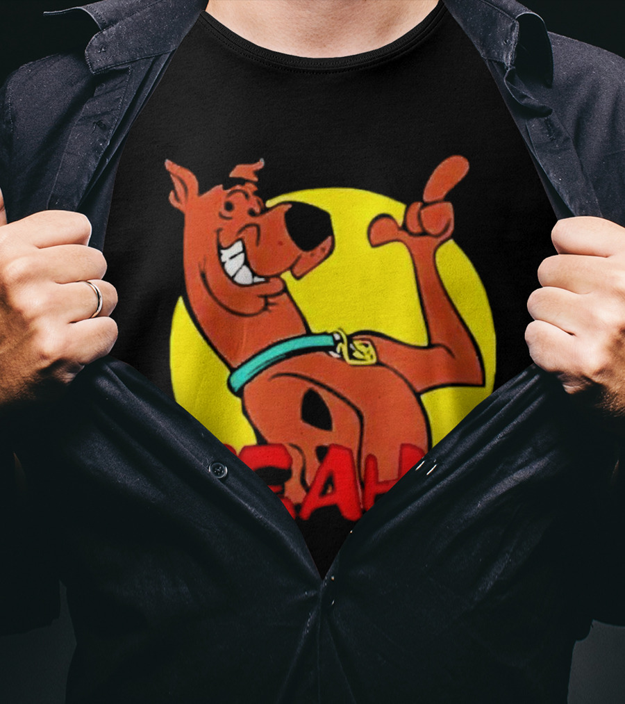Scooby Cartoon Yeahh Classic Pose T-Shirt