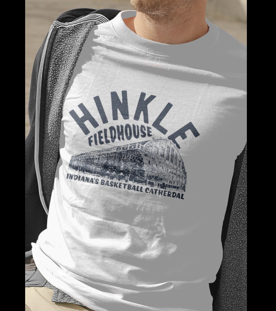 Hinkle Fieldhouse Indiana's Basketball Cathedral T-Shirt