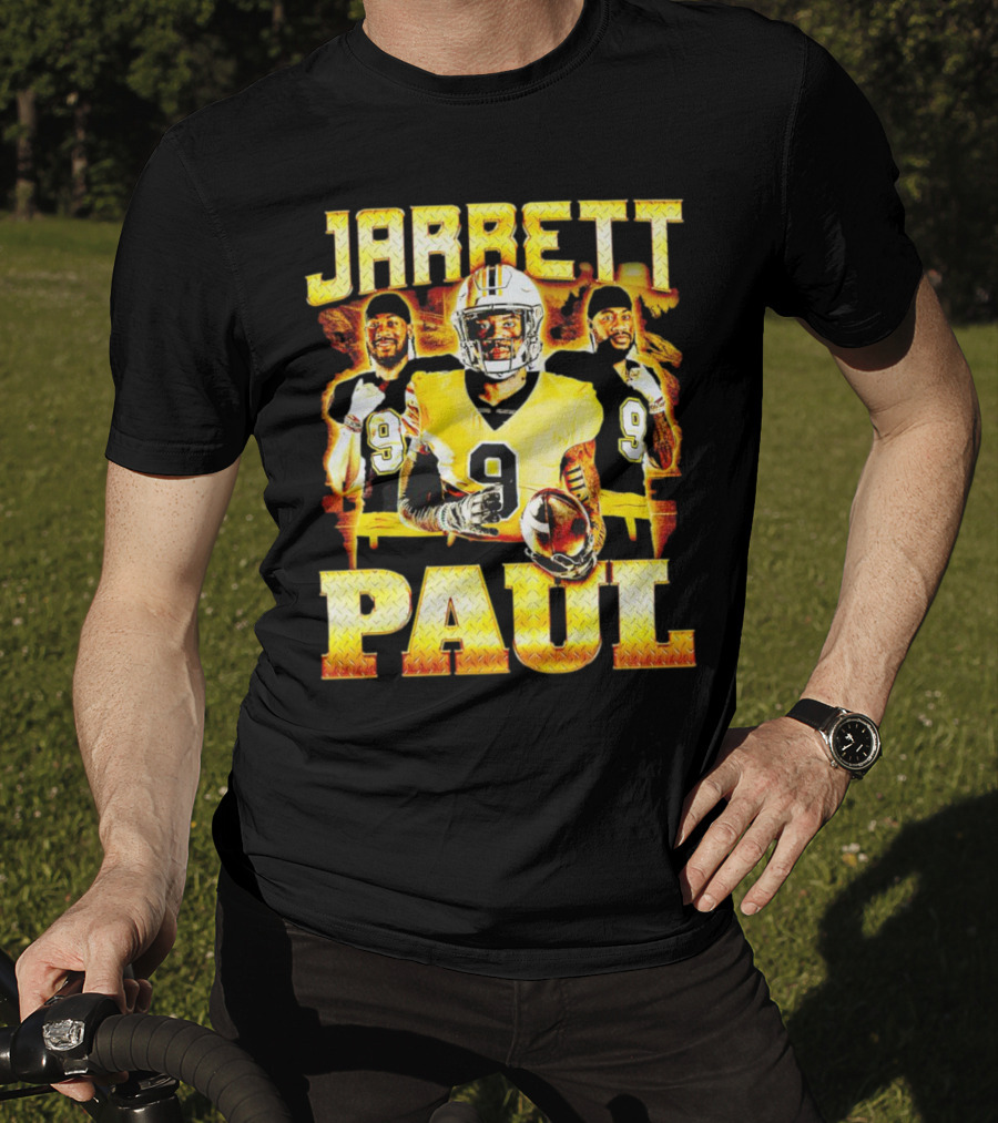 Jarrett Paul Appalachian State Mountaineers Football Vintage Sports Number 9 T-Shirt