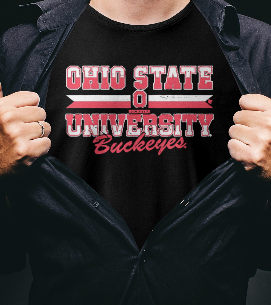 Ohio State University Buckeyes Throwback T-Shirt