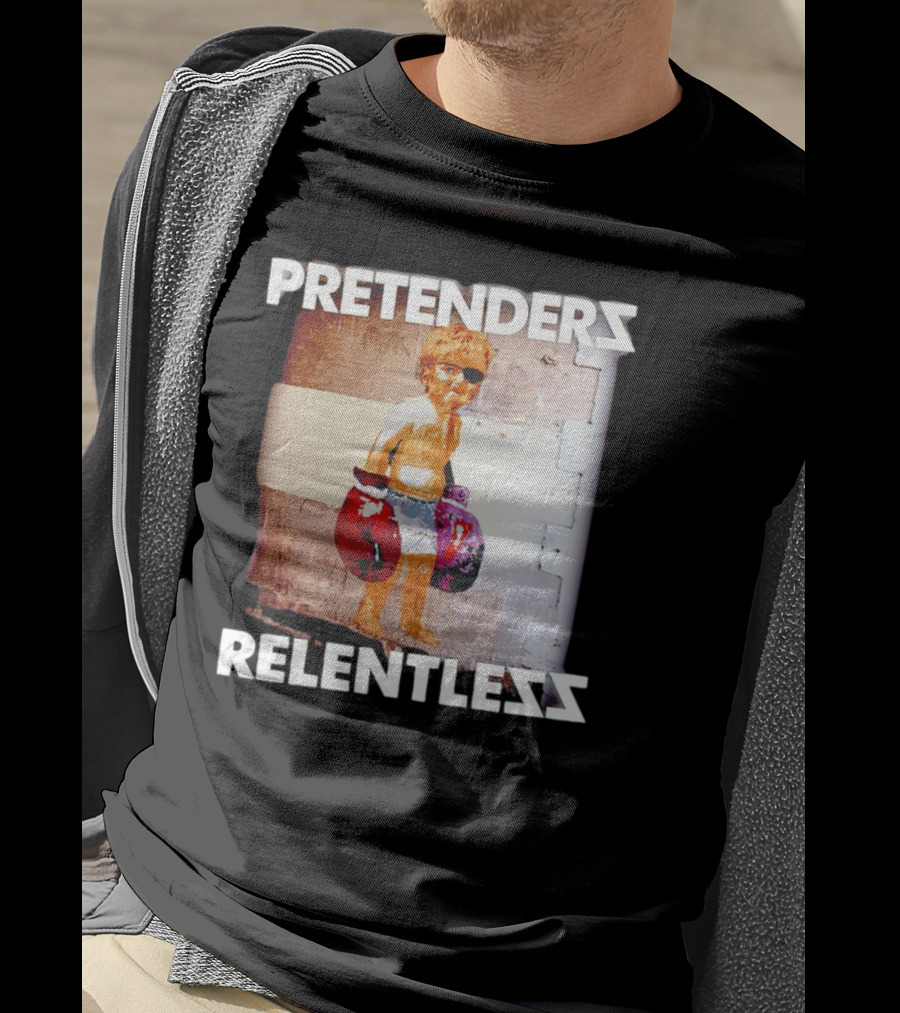 Pretenders Relentless Child Boxer Graffiti Urban T-Shirt