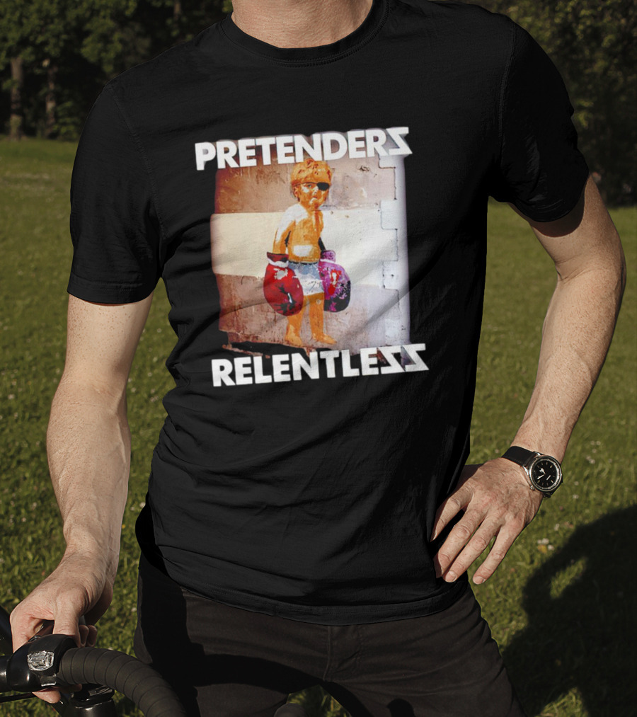 Pretenders Relentless Child Boxer Graffiti Urban T-Shirt