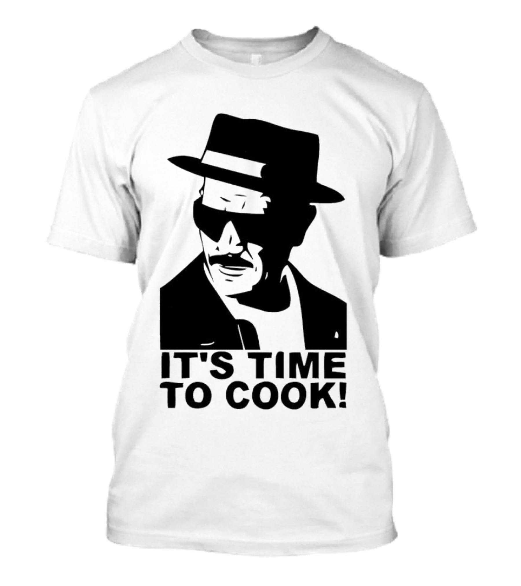 It's Time To Cook Heisenberg Silhouette Breaking Bad T-Shirt