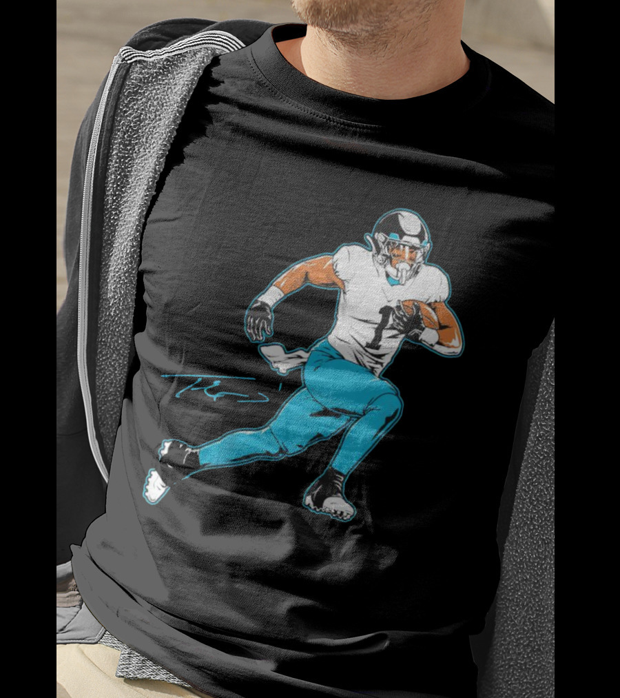 Travis Etienne Jacksonville Jaguars Signature Pose T-Shirt