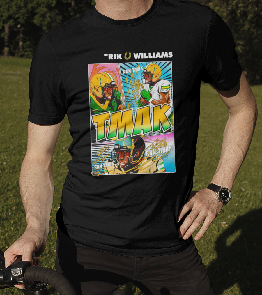 Tamerik Williams TMak Run Tmak North Dakota State Bison Football Comic T-Shirt