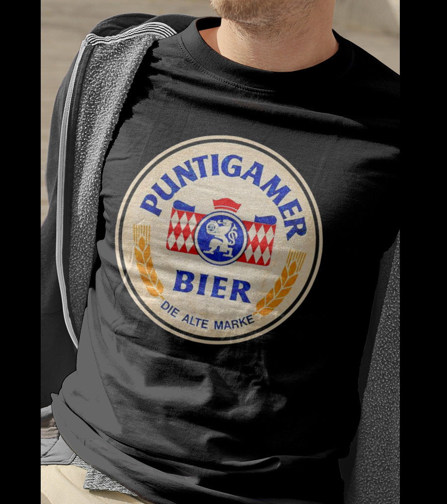 Puntigamer Bier Die Alte Marke Classic Badge T-Shirt