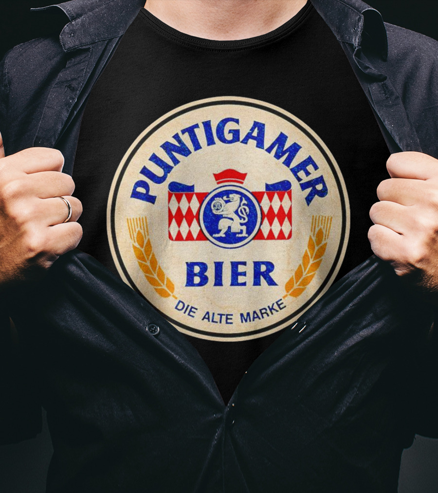 Puntigamer Bier Die Alte Marke Classic Badge T-Shirt
