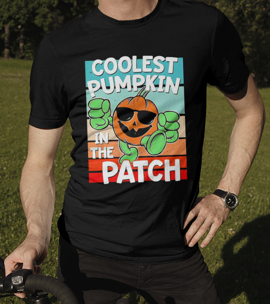Coolest Pumpkin In The Patch Halloween T-Shirt