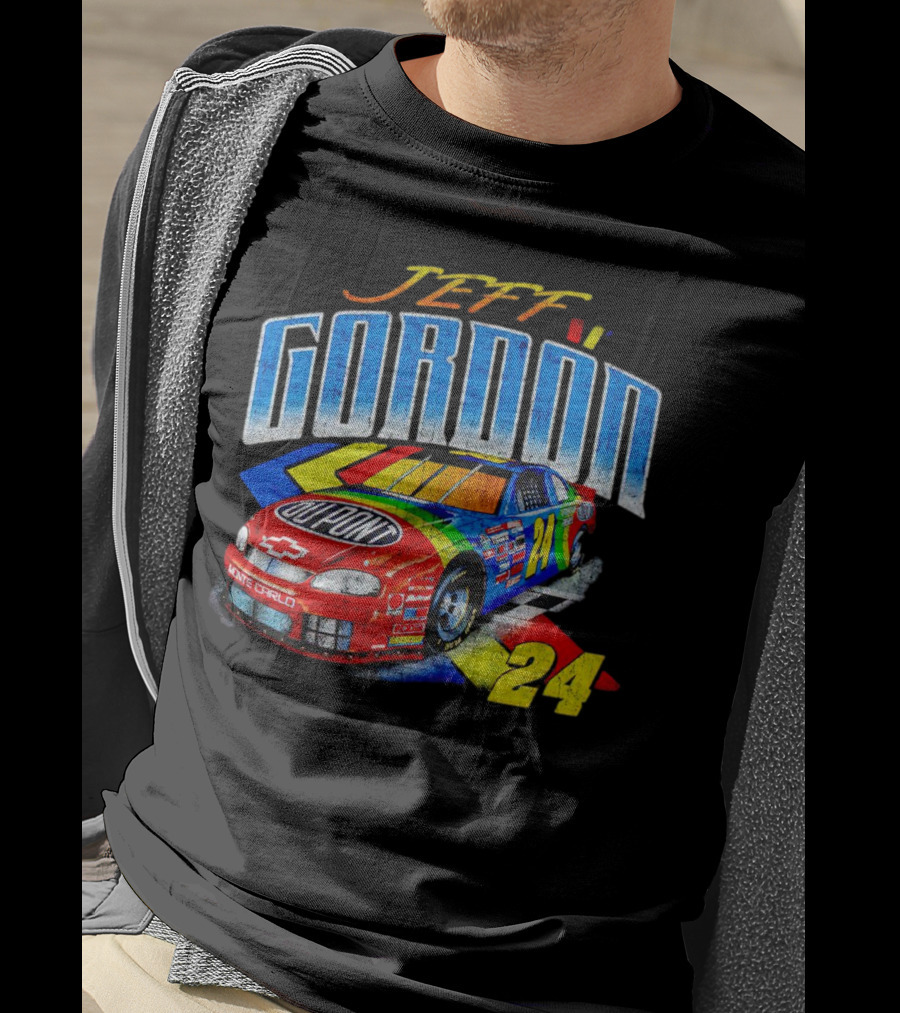 Jeff Gordon Dupont Monte Carlo NASCAR 24 Racing Car T-Shirt