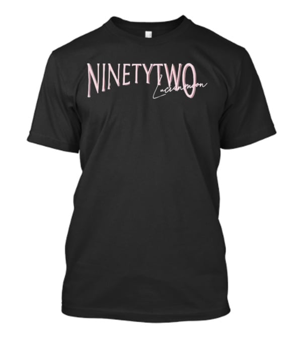 Ninetytwo Lucianmoon Collaboration Text T-Shirt