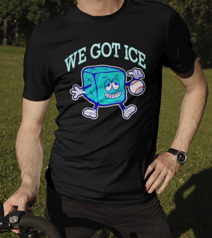 We Got Ice 90s Baseball Mascot T-Shirt