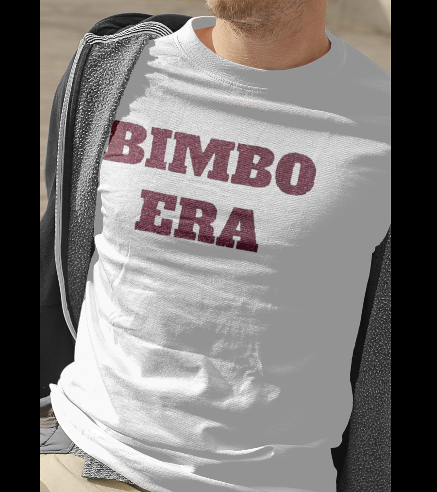 Bimbo Era Sparkle Bold Text Trend T-Shirt