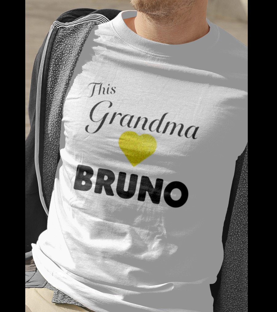 This Grandma Heart Bruno T-Shirt