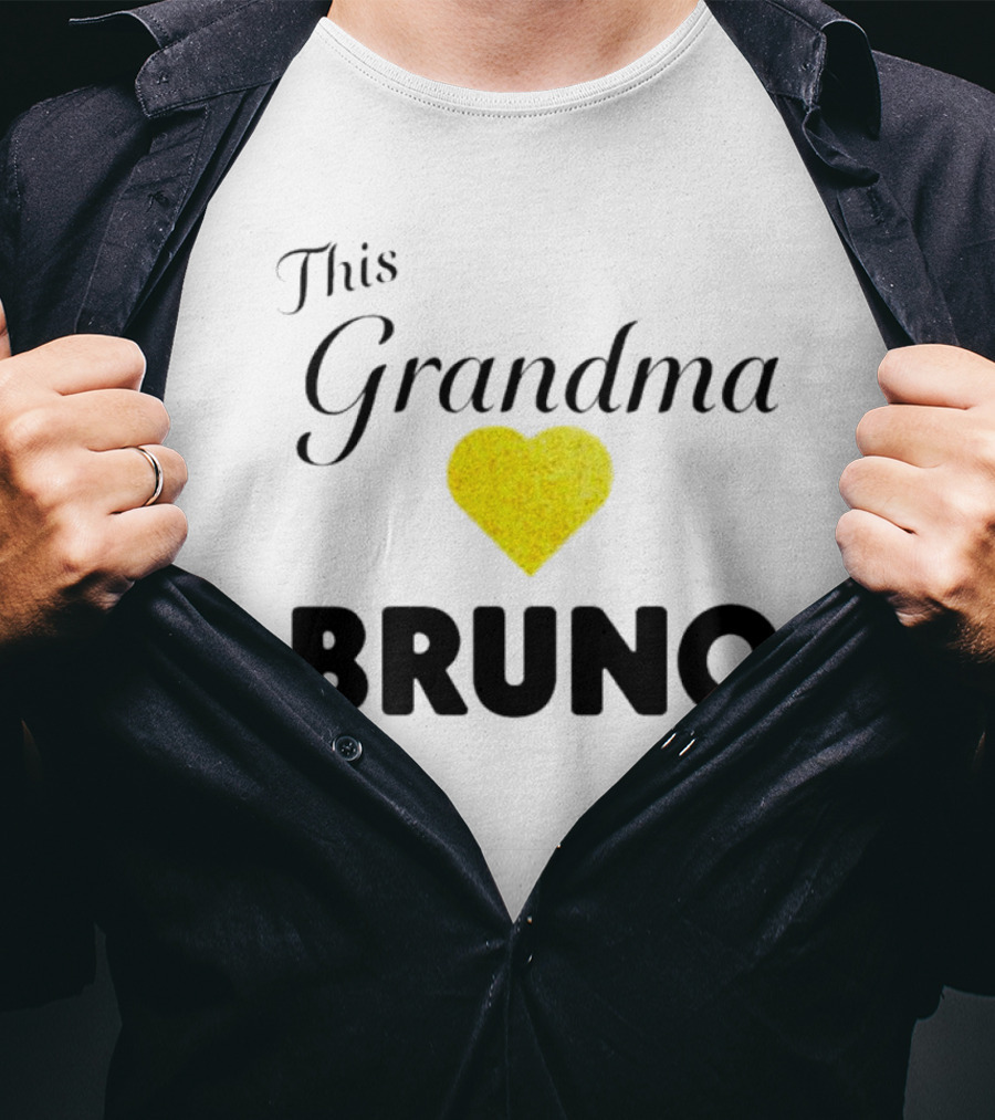 This Grandma Heart Bruno T-Shirt