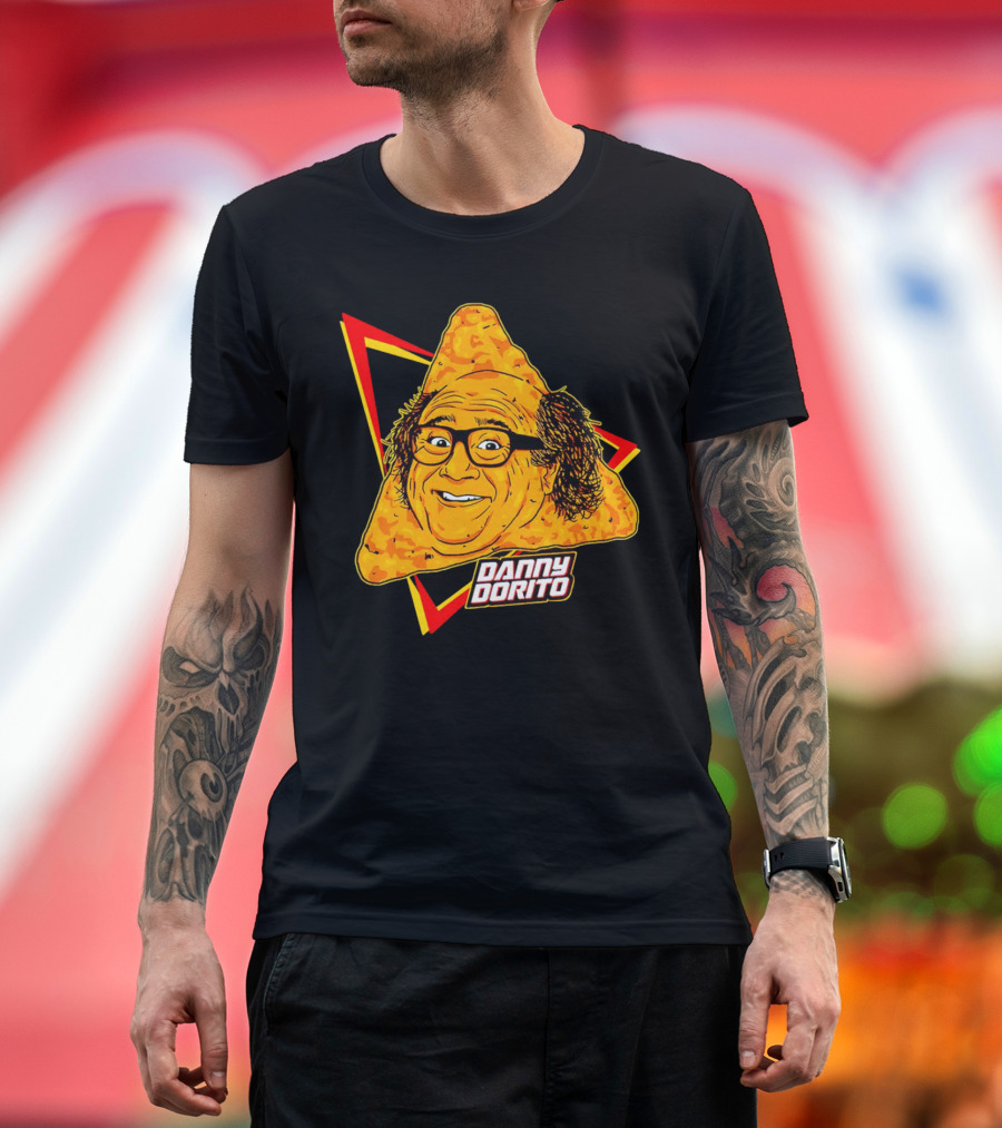 Danny Dorito Cheese Chip Face T-Shirt