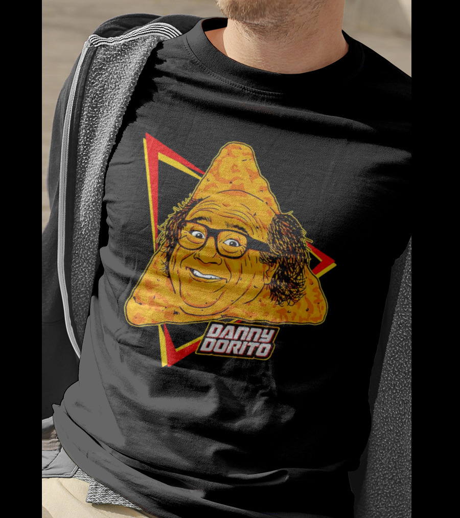 Danny Dorito Cheese Chip Face T-Shirt