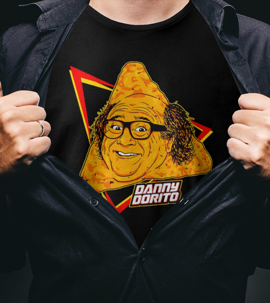 Danny Dorito Cheese Chip Face T-Shirt