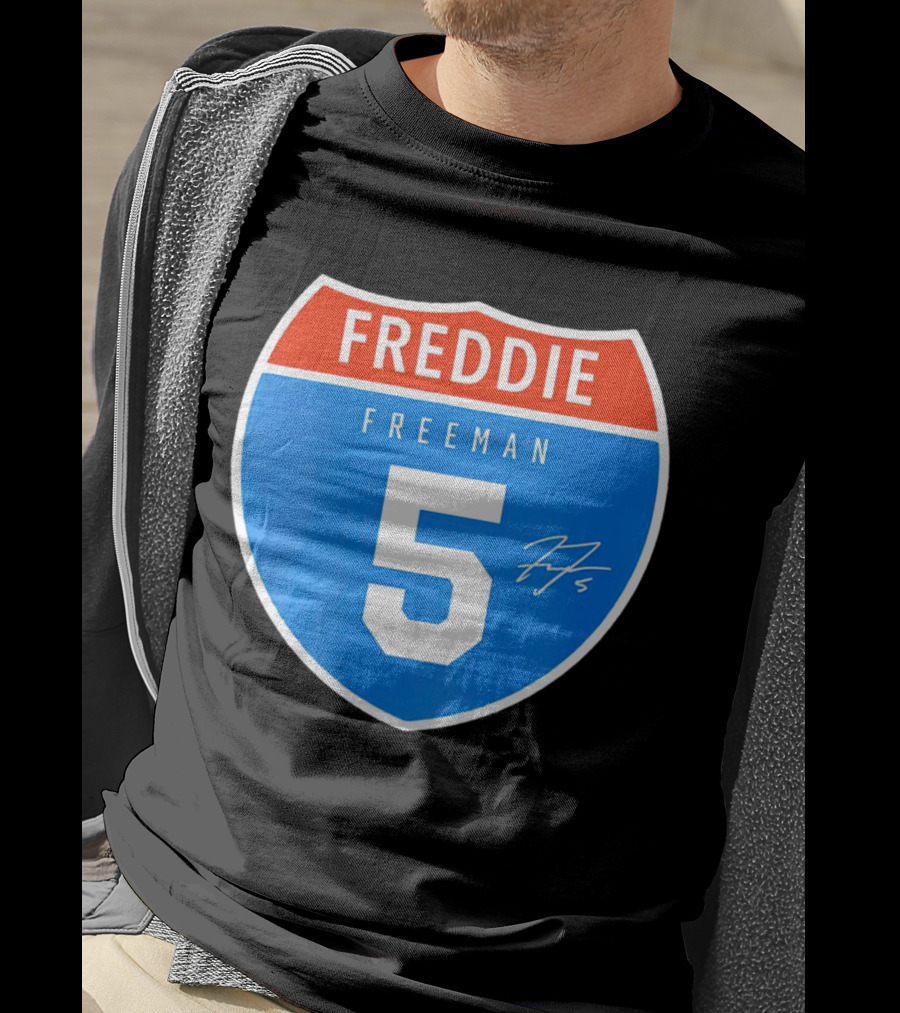 Freddie Freeman Interstate 5 Signature T-Shirt